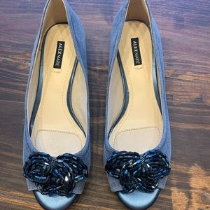 Alex Marie size 7 Blue Beaded Flats